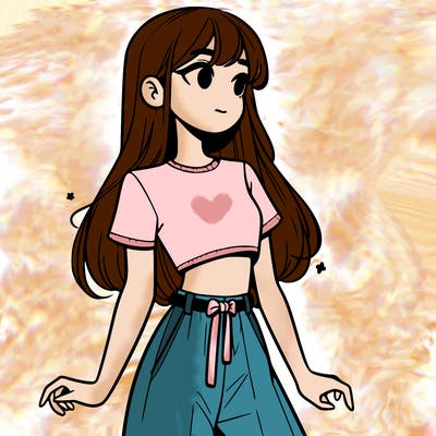 girl in a cute crop top