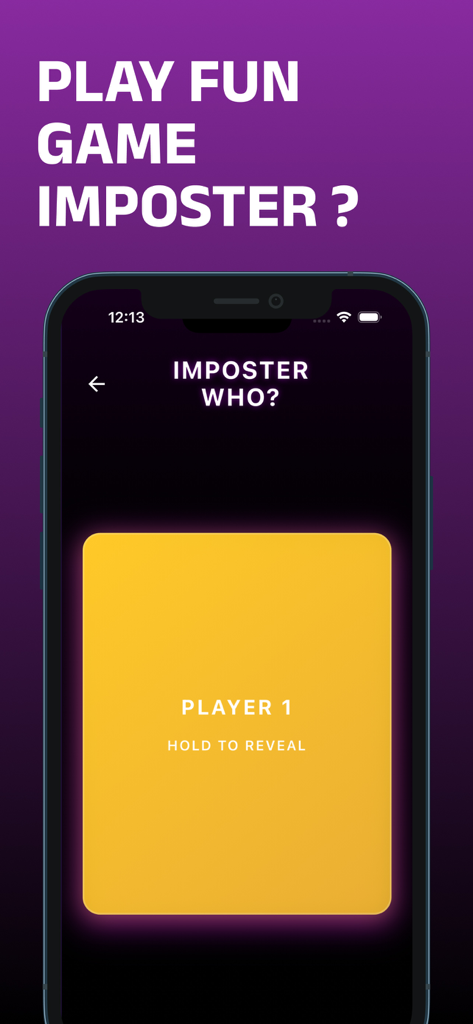 Oberfläche des Spiels „Wer ist der Hochstapler?“ in der Lok l0k App