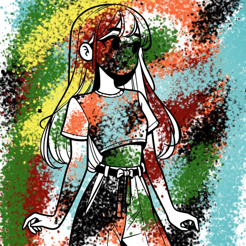 girl in a cute crop top