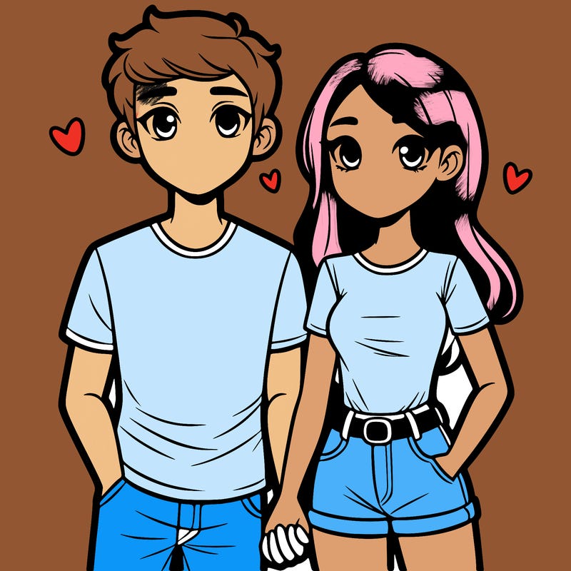 boyfriend and girlfriend