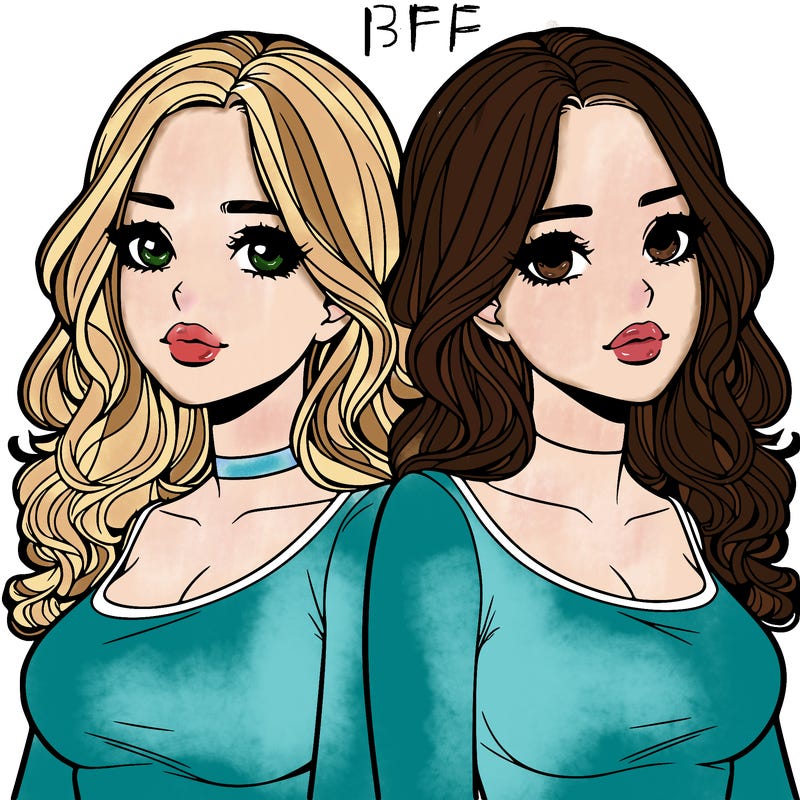 realistic twin sisters