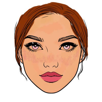 realistic face