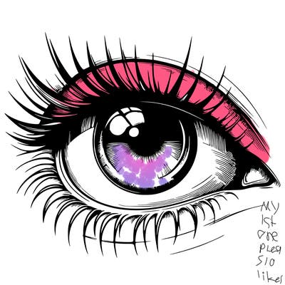 realistic eye