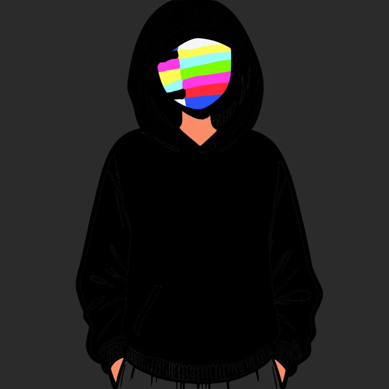 faceless girl with hoodie with hands in pockets