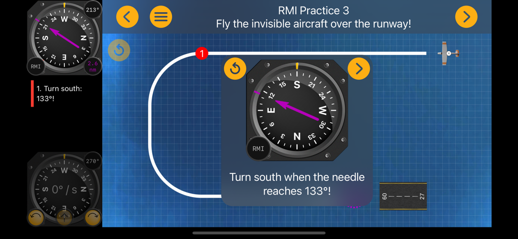 ADF + RMI Trainer – IFR Pilot - Education App | MWM