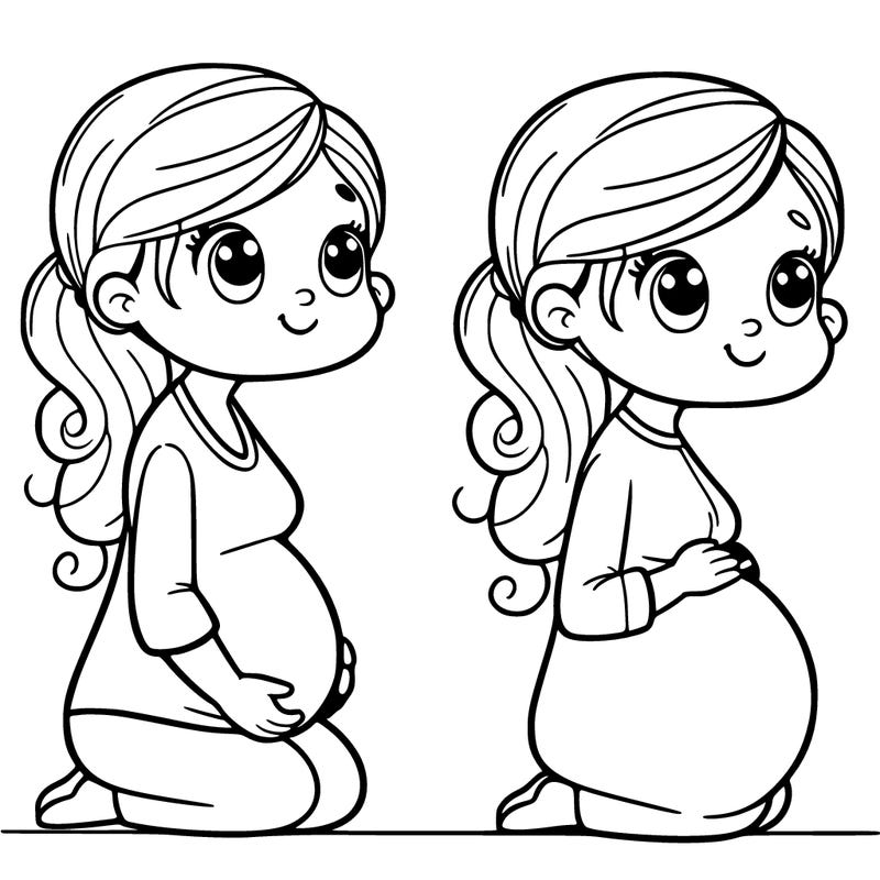 pregnant girl