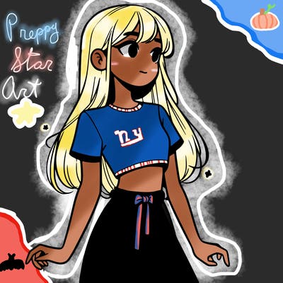 girl in a cute crop top