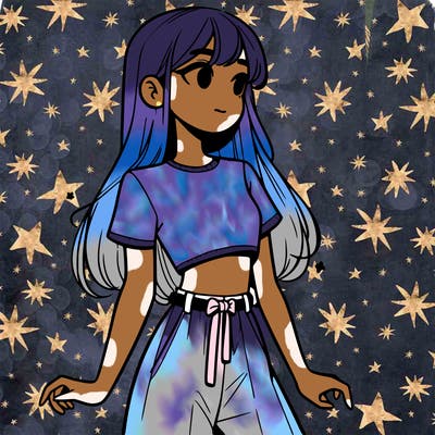 girl in a cute crop top