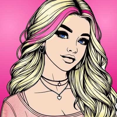 detailed realistic girl