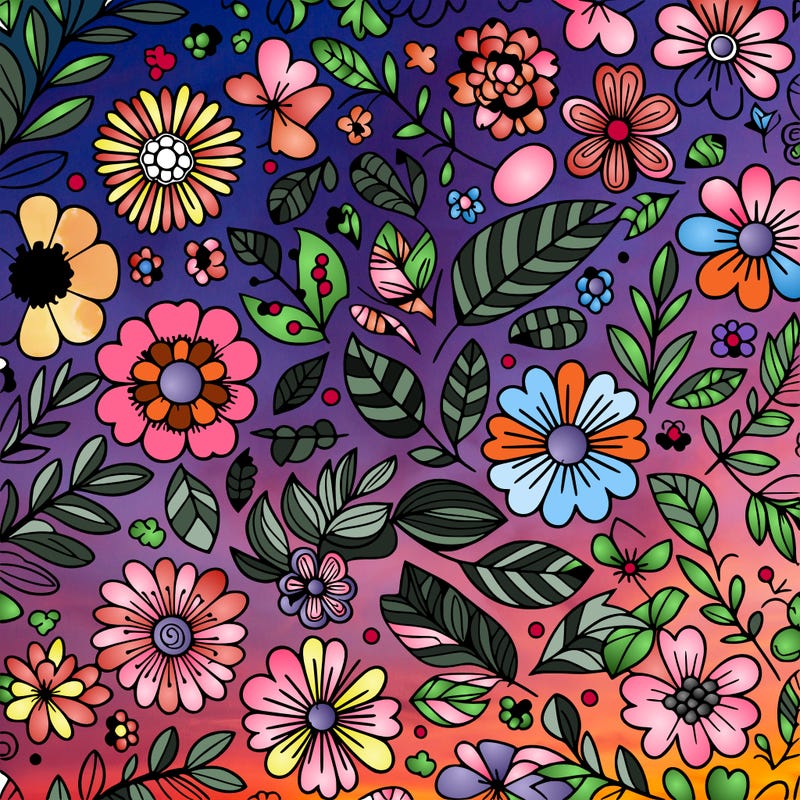 flowers patterns