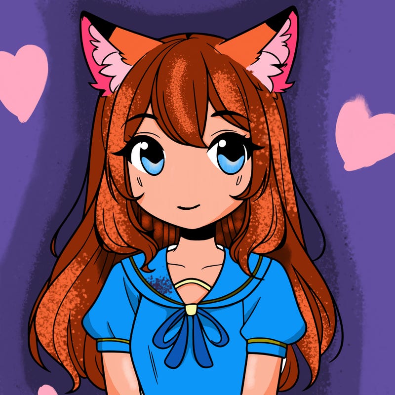 girl with fox ears