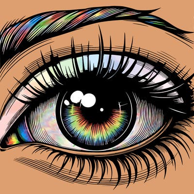 realistic eye