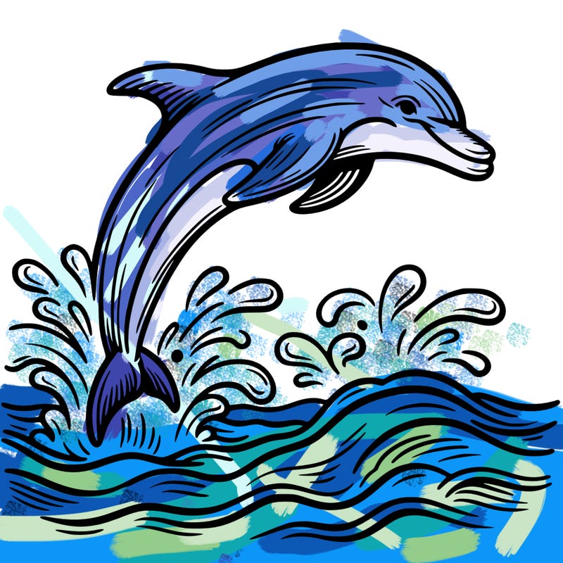 dolphin jumping