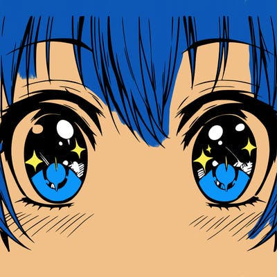 anime eyes
