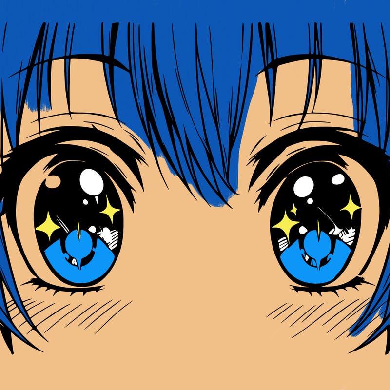 anime eyes