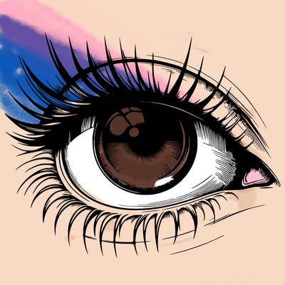 realistic eye