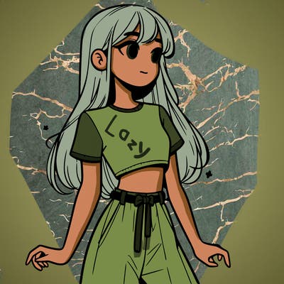 girl in a cute crop top