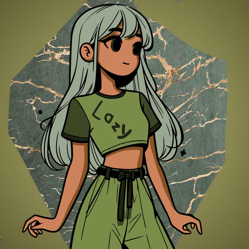 girl in a cute crop top