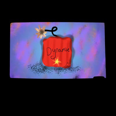 blank board
