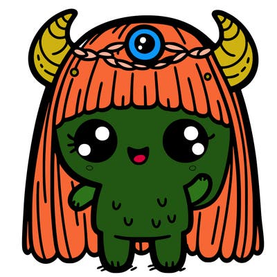 cute monster girl
