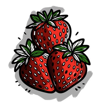 strawberries