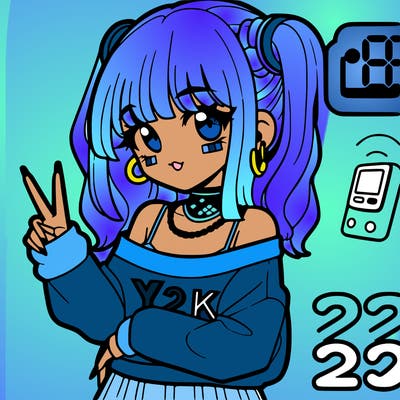 y2k girl