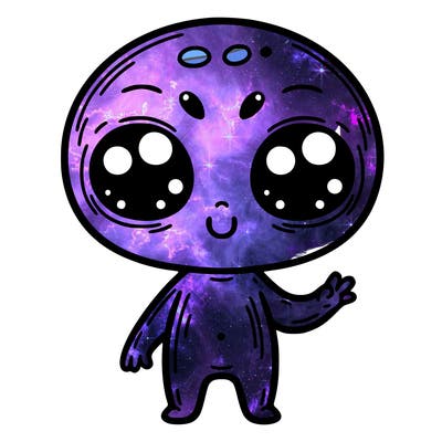 alien cute