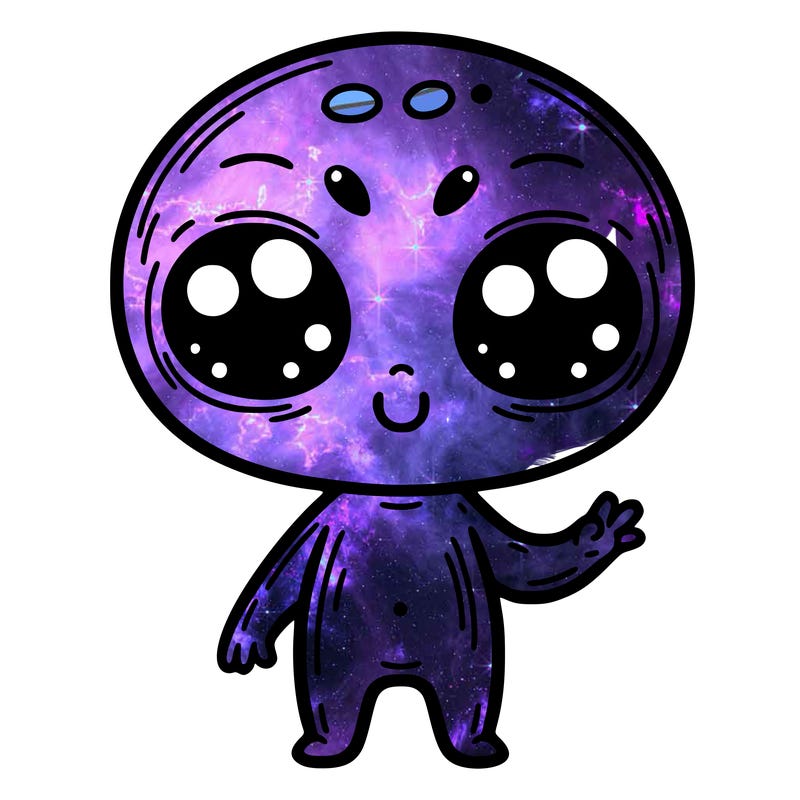 alien cute