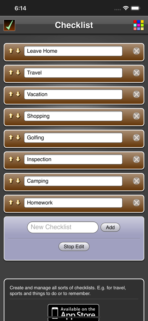 Checklists App - Productivity App | MWM