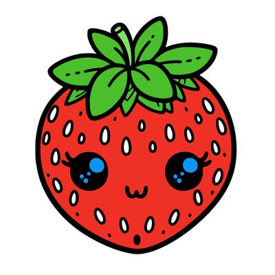 cute strawberry