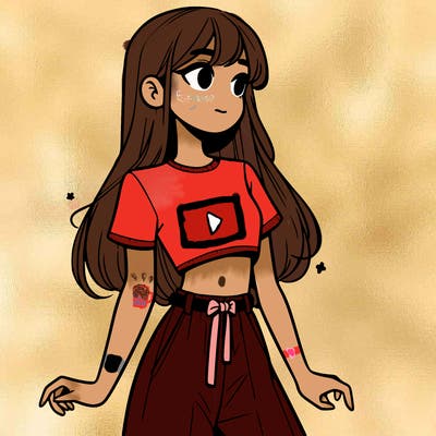 girl in a cute crop top