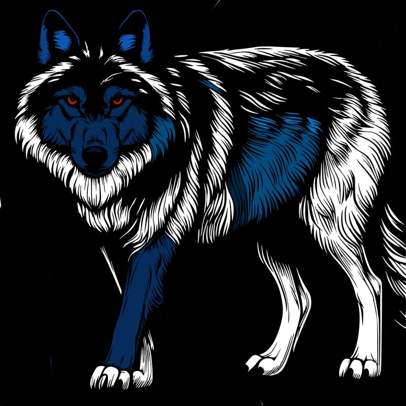 realistic wolf