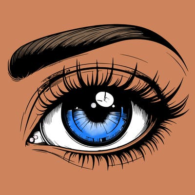 realistic eye