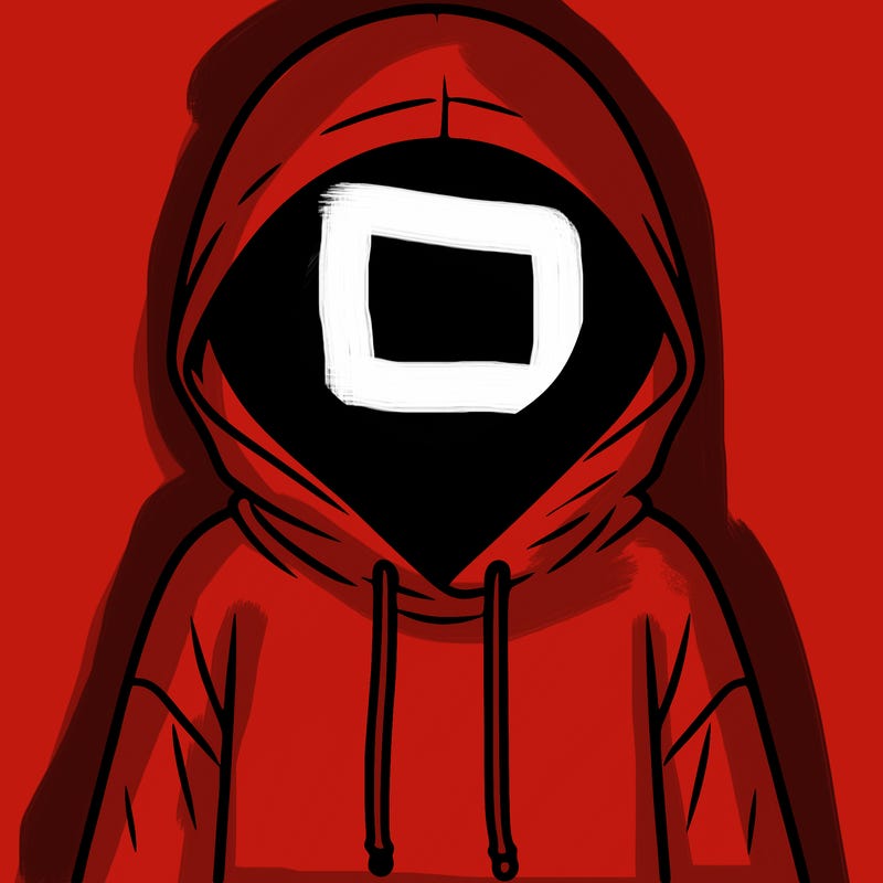 faceless girl in hoodie