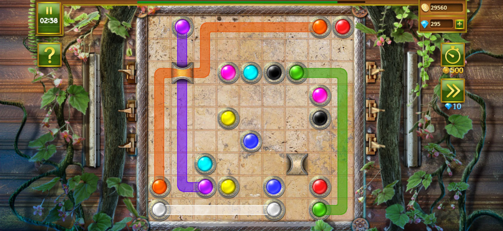 Mahjong Island - Tile Match - Un minijuego de puzzle de conexión de colores en Mahjong Island Tile Match.