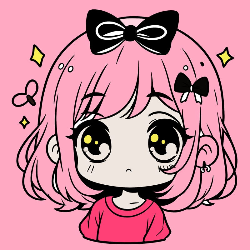 animated girl easy