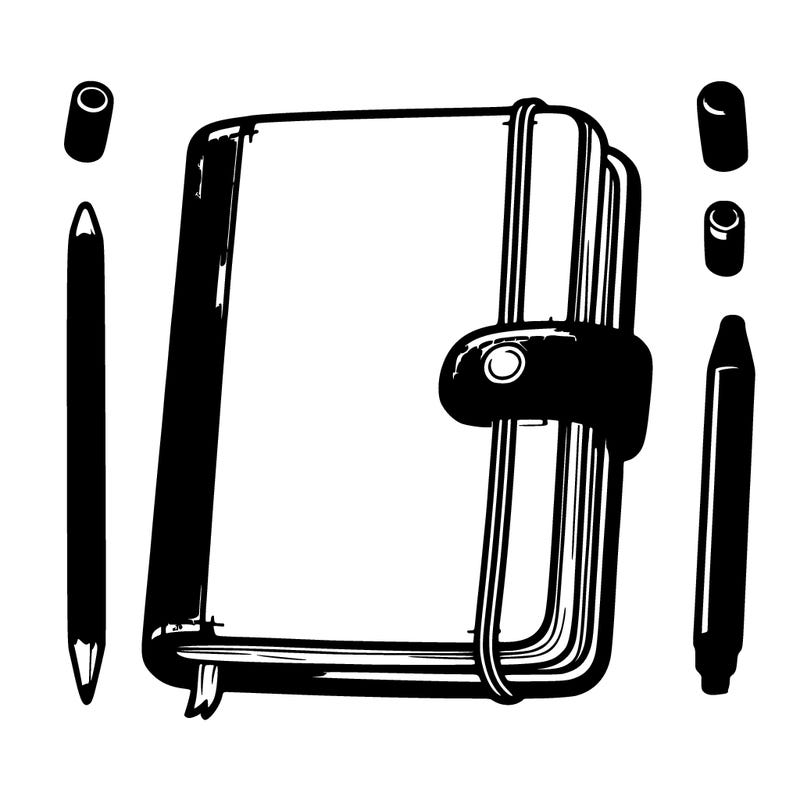 a realistic notebook