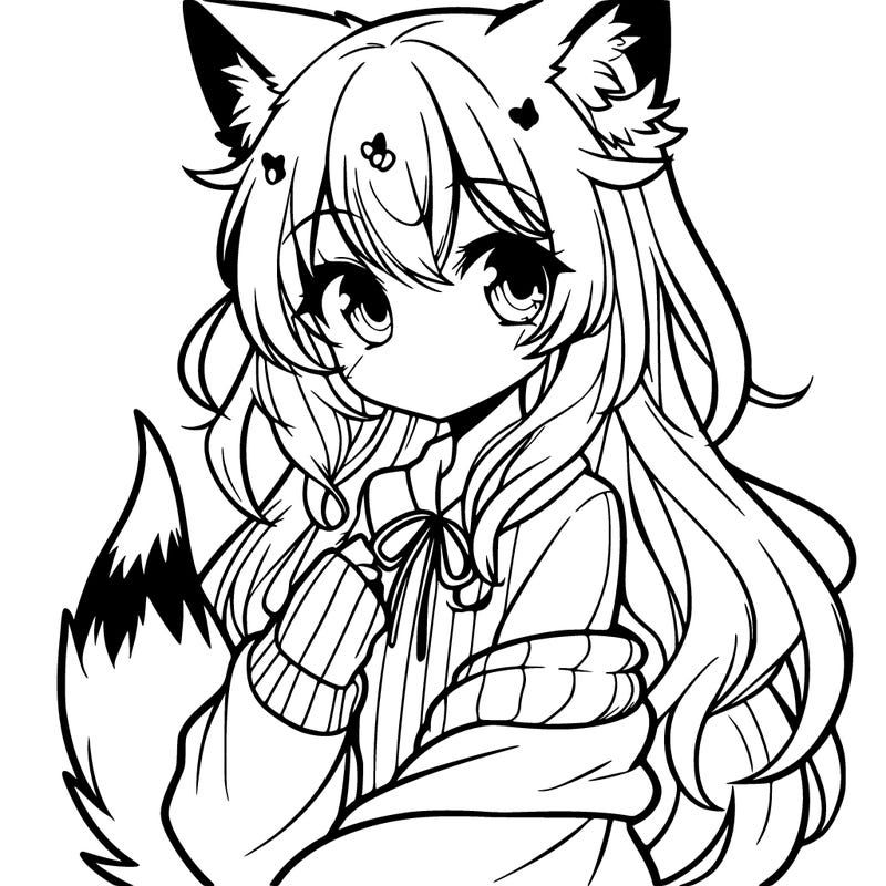 fox manga girl