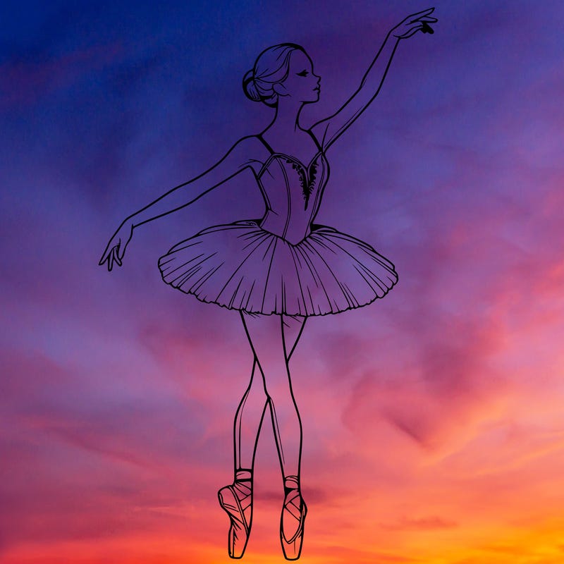 realistic ballerina
