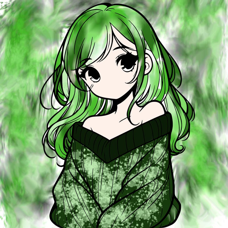 shy pretty girl wearing a sweater that is falling off one shoulder portrait