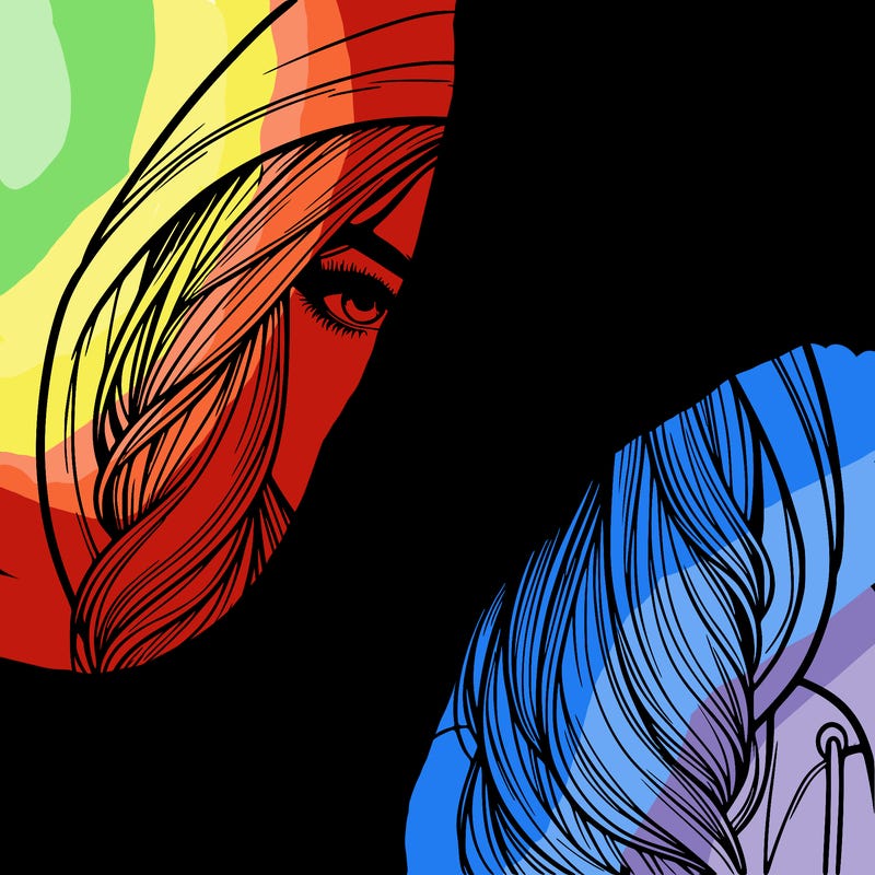 realistic beautiful girl with a hood on