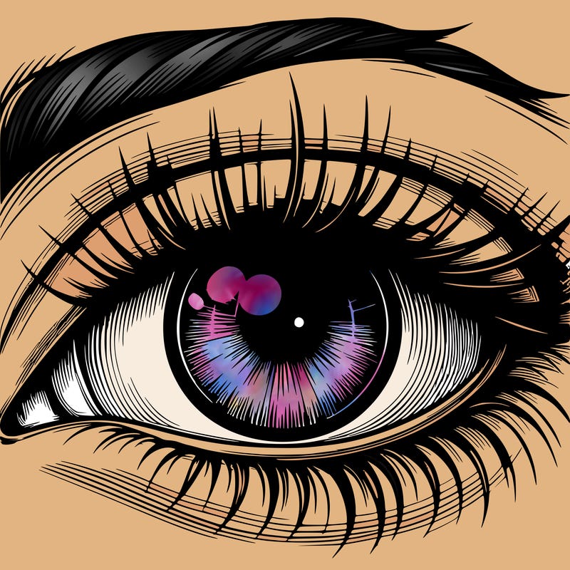realistic eye