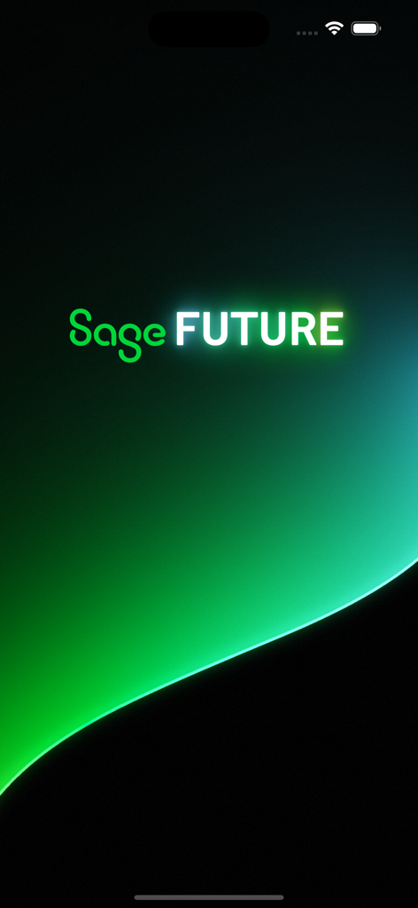 Sage Future Atlanta - Sage Future Atlanta event app welcome screen
