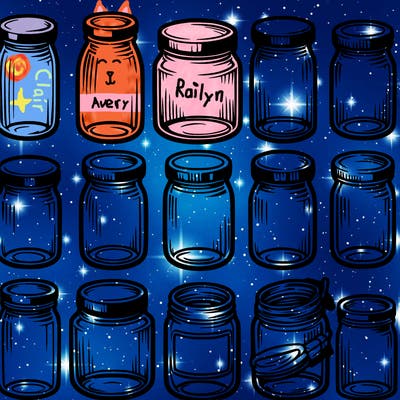 empty jars