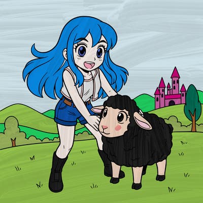 lorna and pan from mabinogi mmo