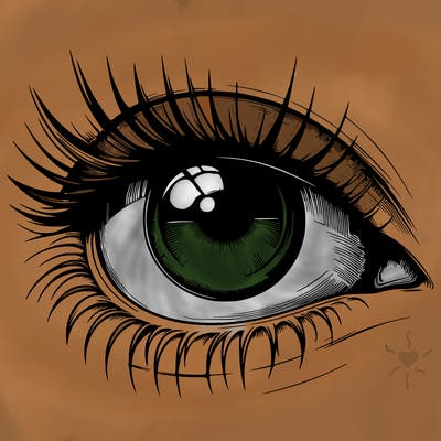 realistic eye