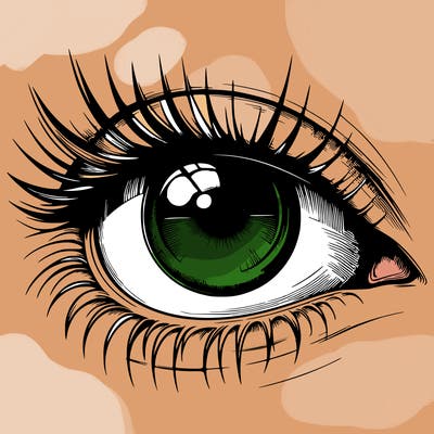 realistic eye