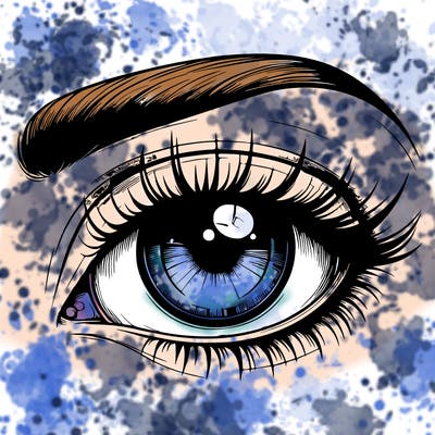 realistic eye
