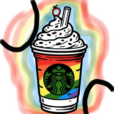 starbucks, frappuccino