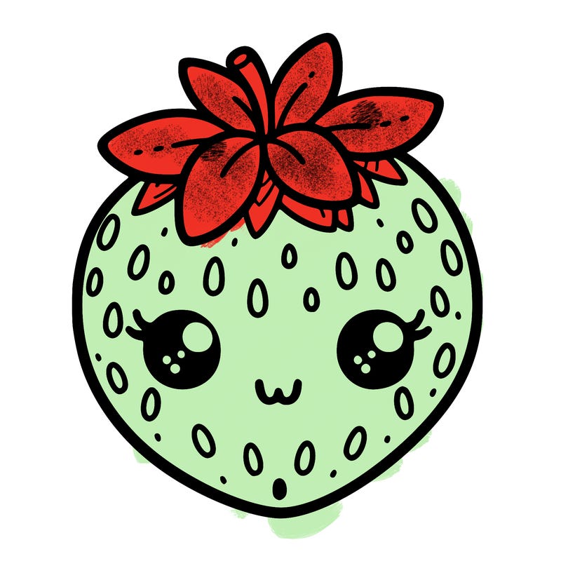 cute strawberry